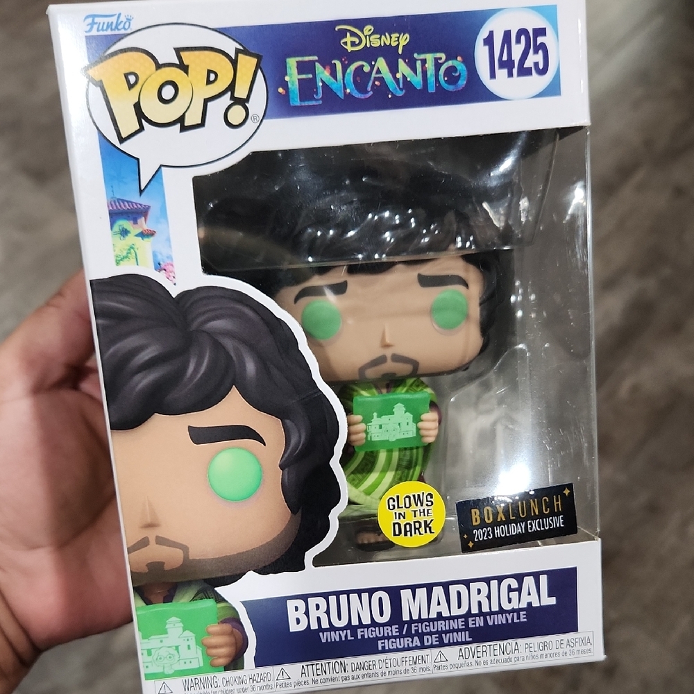 Funko Pop Encanto Bruno Glow Vinyl Figure